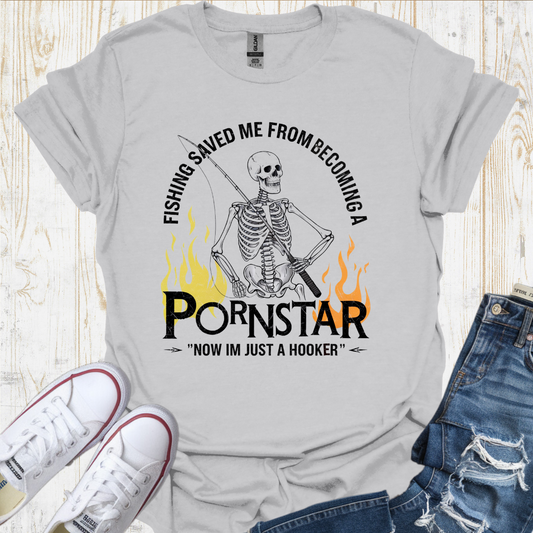Skeleton Pornstar TShirt