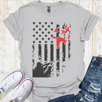 USA Flag Ducks TShirt