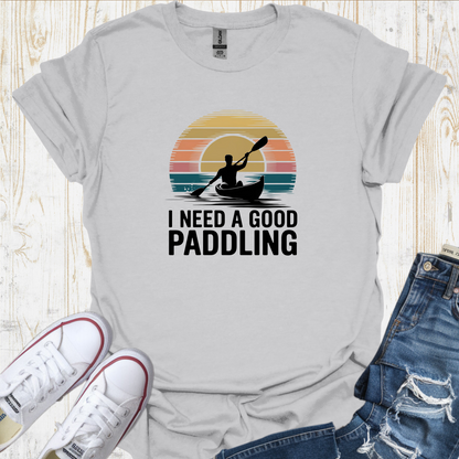I Need A Good Paddling Retro Sun - U25