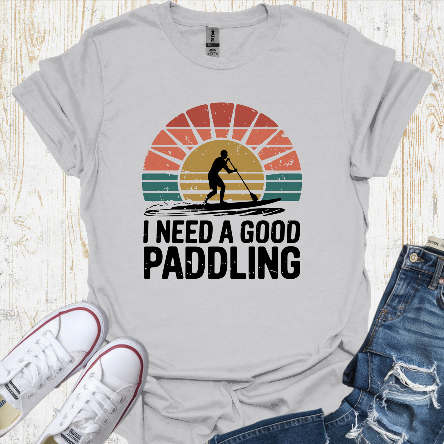 I Need A Good Paddling Retro SUP - U25