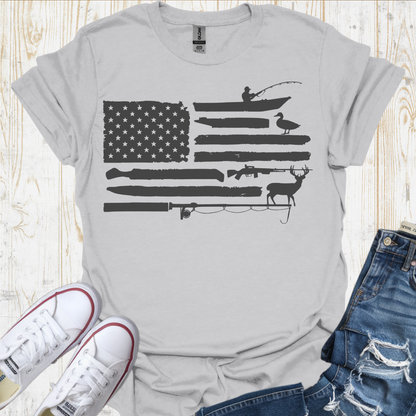 USA Flag Accessories TShirt