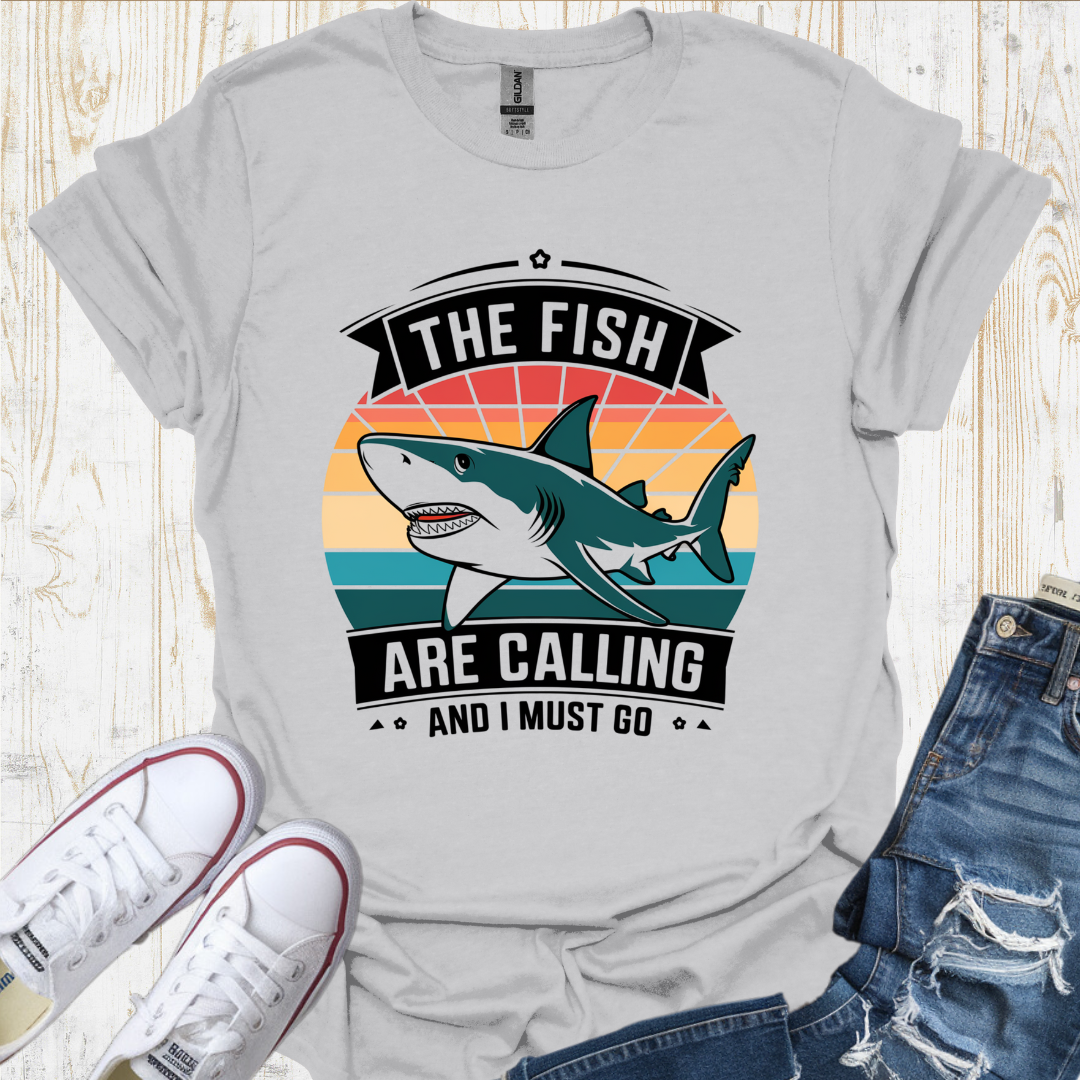 Shark Fish Calling TShirt