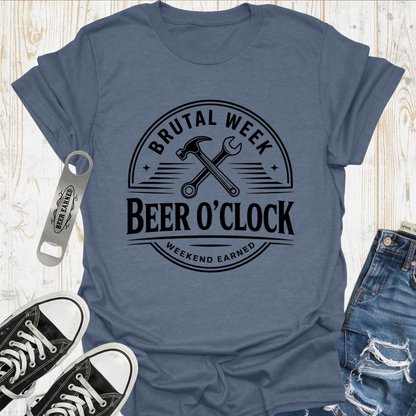 Brutal Week Earned TShirt