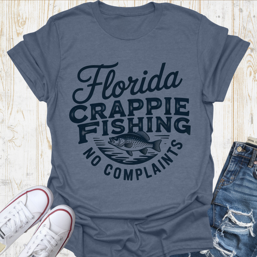 Crappie No Complaints TShirt