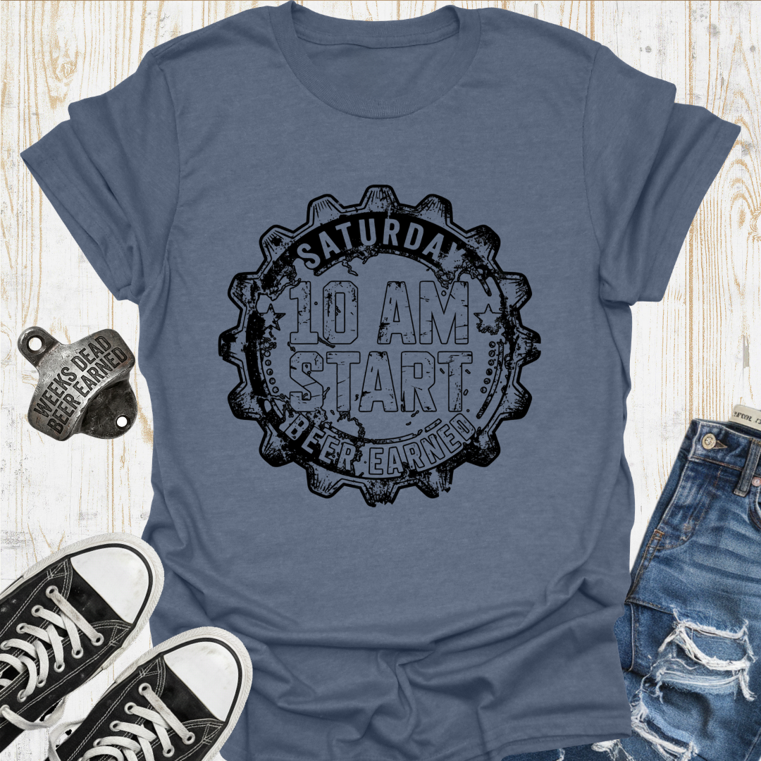 10 AM Sat Earned TShirt