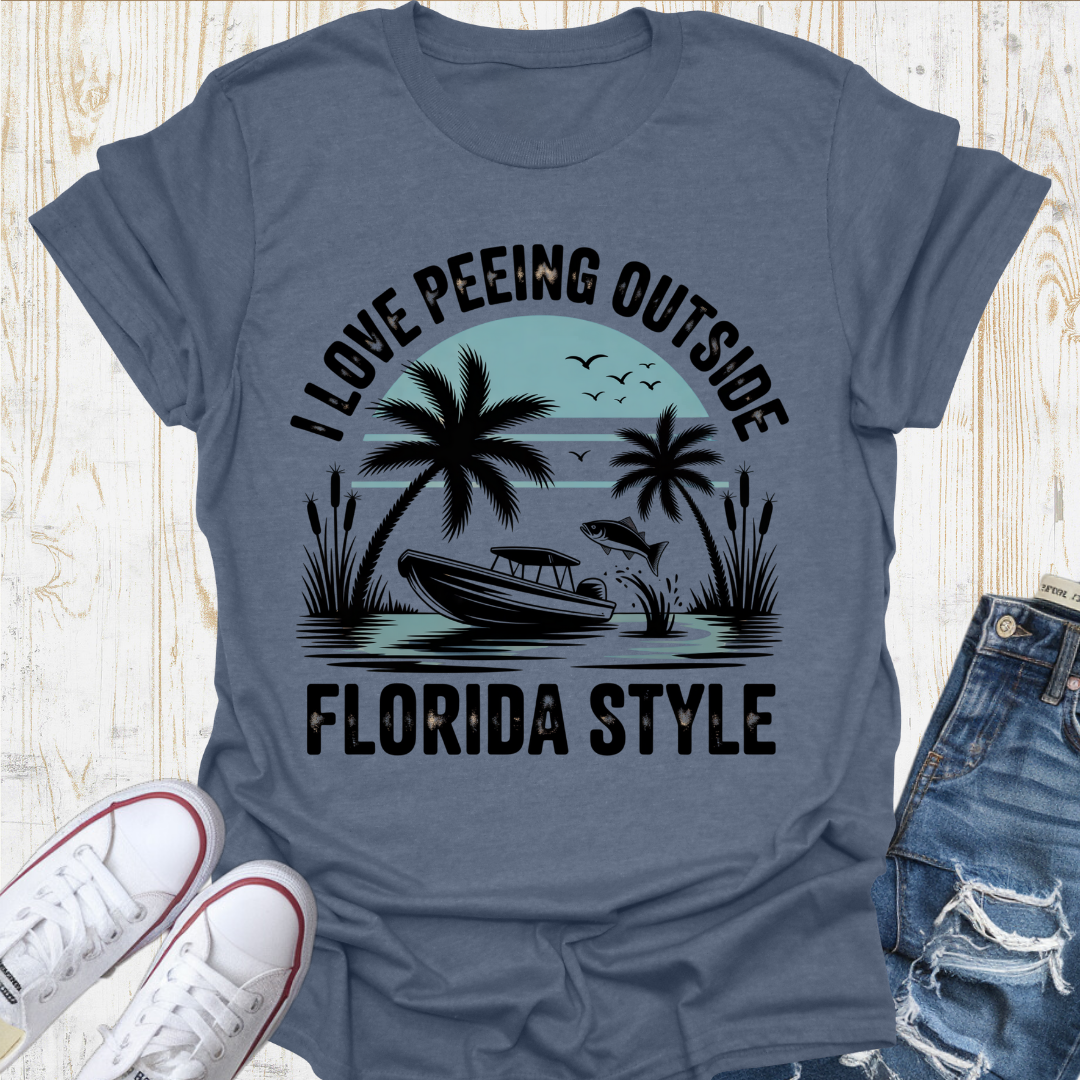 Fl Style Pee Outside TShirt