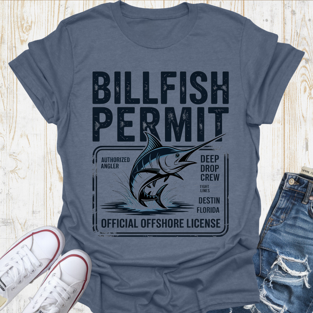 Billfish Permit TShirt
