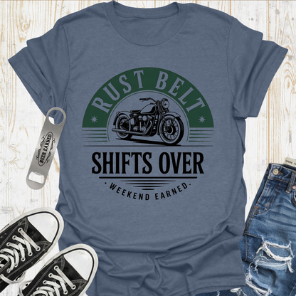 Rust Shift Over Beer TShirt