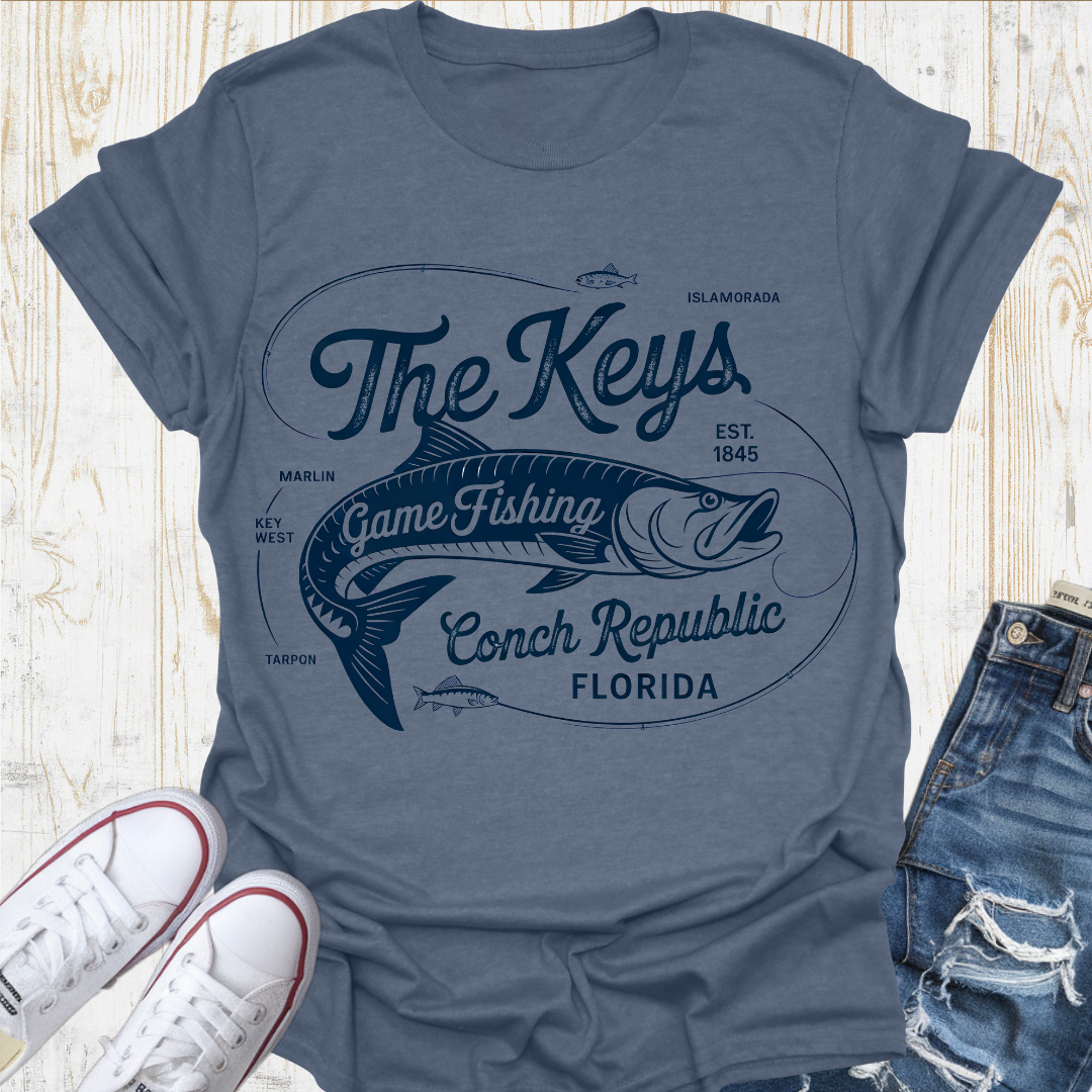 Conch Game Fish TShirt