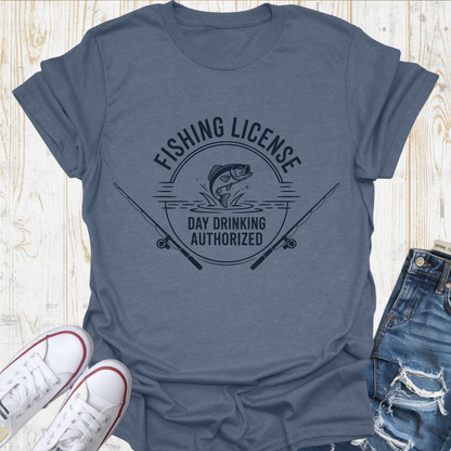 Fish License TShirt
