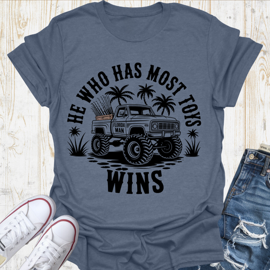Most Toys Wins TShirt
