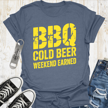 BBQ Beer Earned TShirt