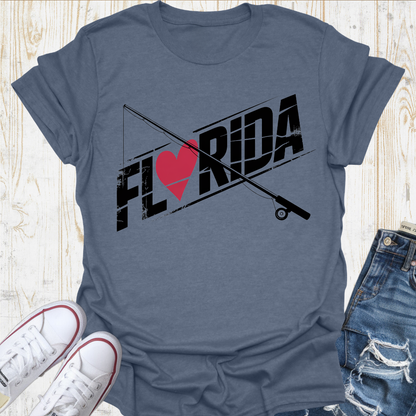 Love Florida Fishing TShirt