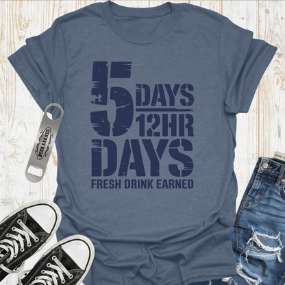 12Hr Days Beer TShirt