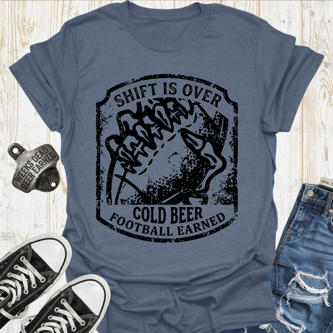 Football Earned TShirt