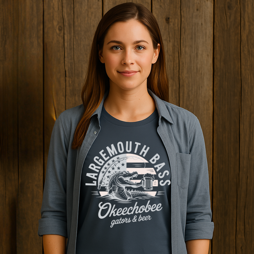 Beer Flag Gator TShirt