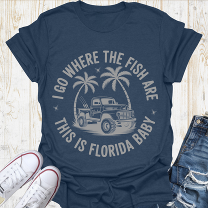 Go Where Fish Are TShirt