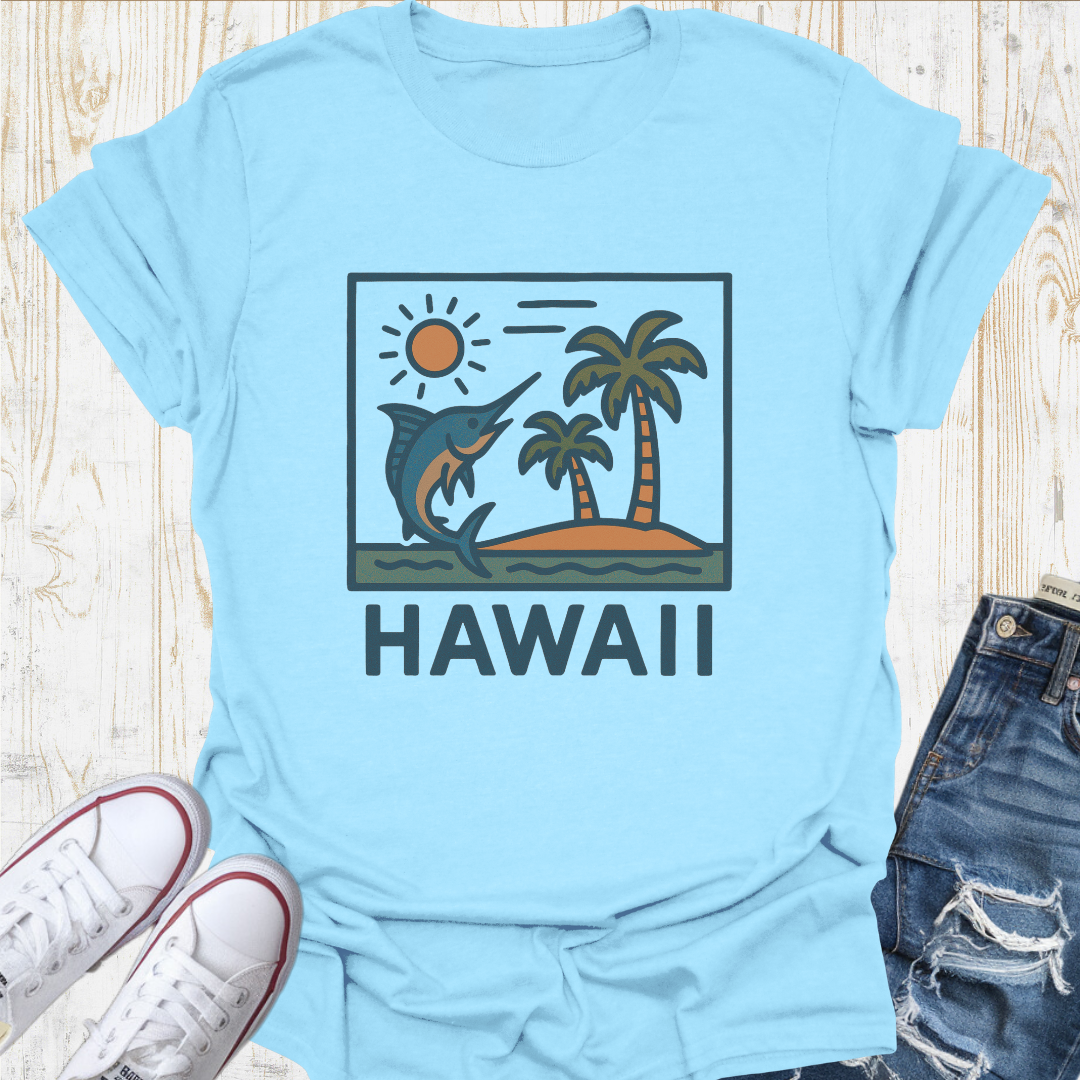 Hawaii Marlin TShirt
