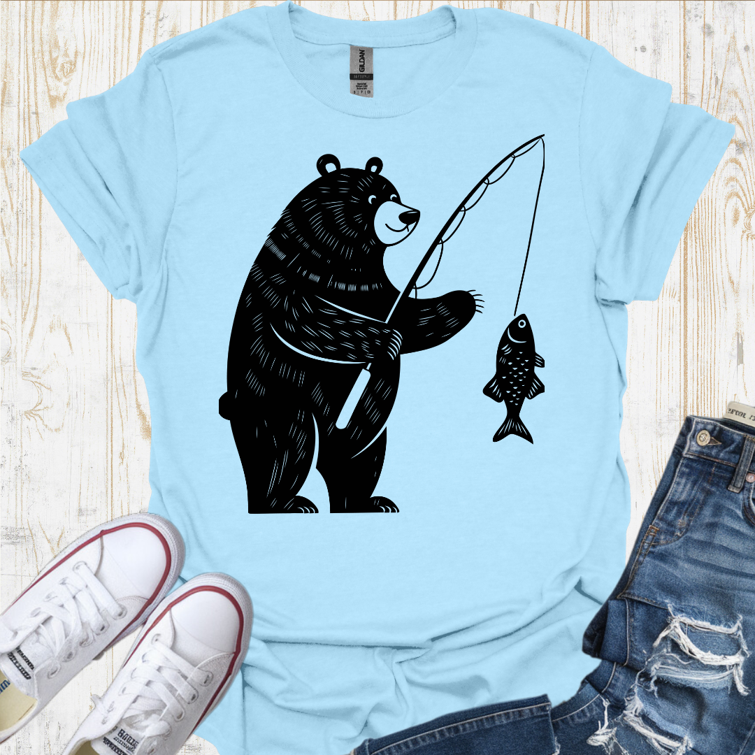Bear Fishing TShirt