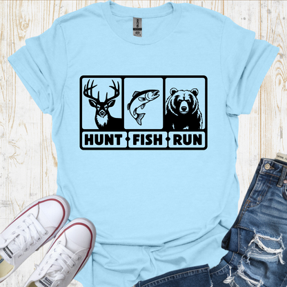 Hunt Fish Run TShirt