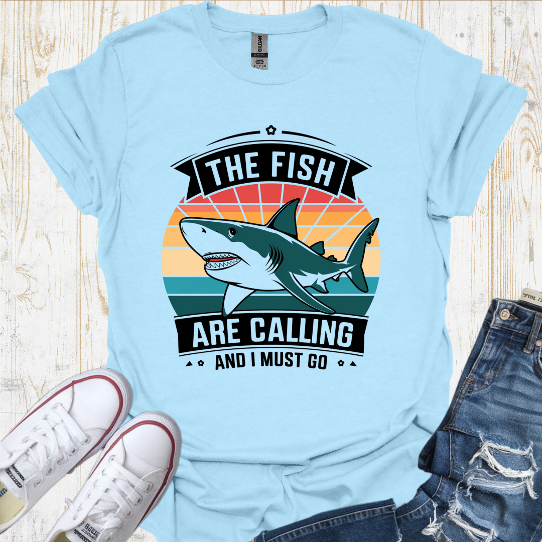 Shark Fish Calling TShirt
