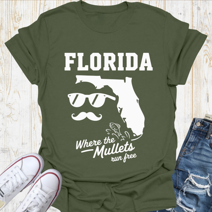FL Mullet Runs TShirt