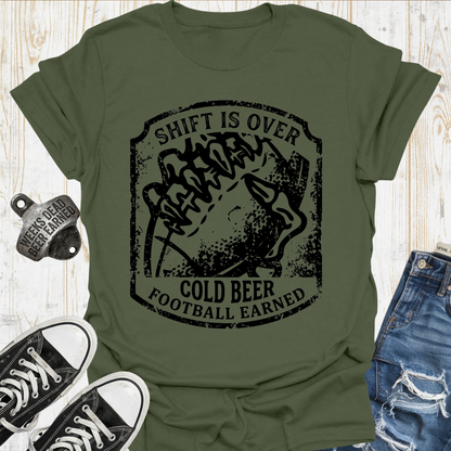 Football Earned TShirt