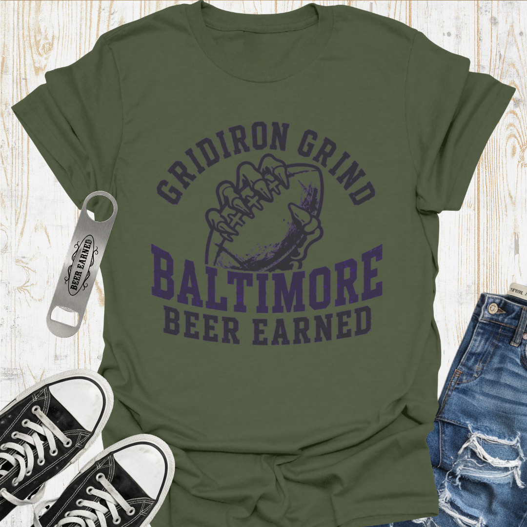 Baltimore Beer Earned TShirt