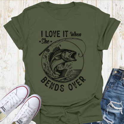 She Bends Over TShirt