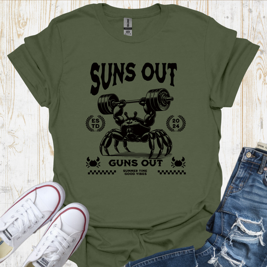 Guns Out Crab TShirt