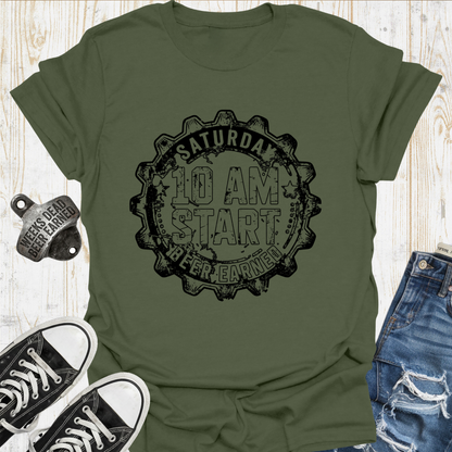 10 AM Sat Earned TShirt