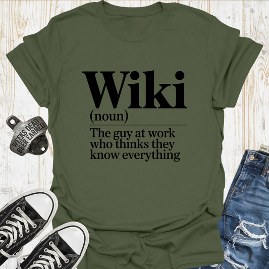 Wiki Def'n TShirt