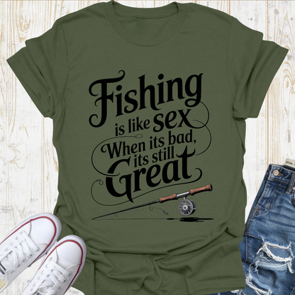 Sex Like Fishing TShirt