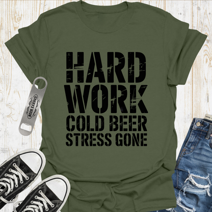 Beer Stress Gone TShirt