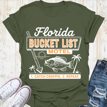Fish Bucket List TShirt