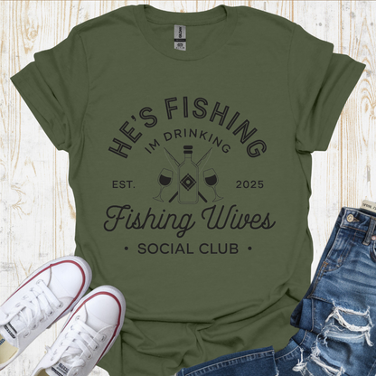 He's Fishing TShirt