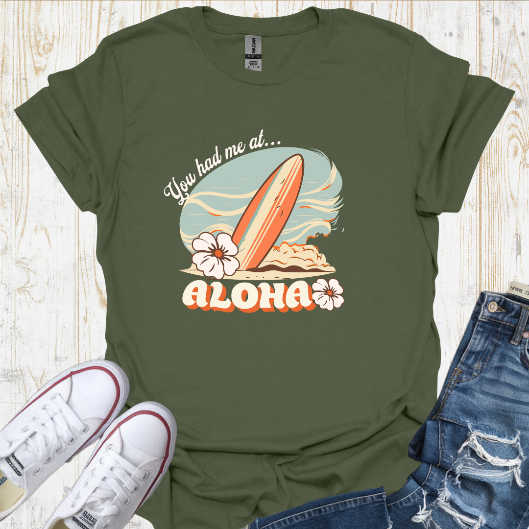 You Had Me At Aloha Flower - U25