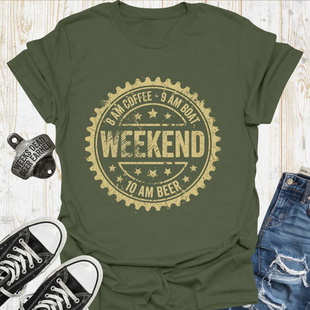 Coffee Boat Beer TShirt