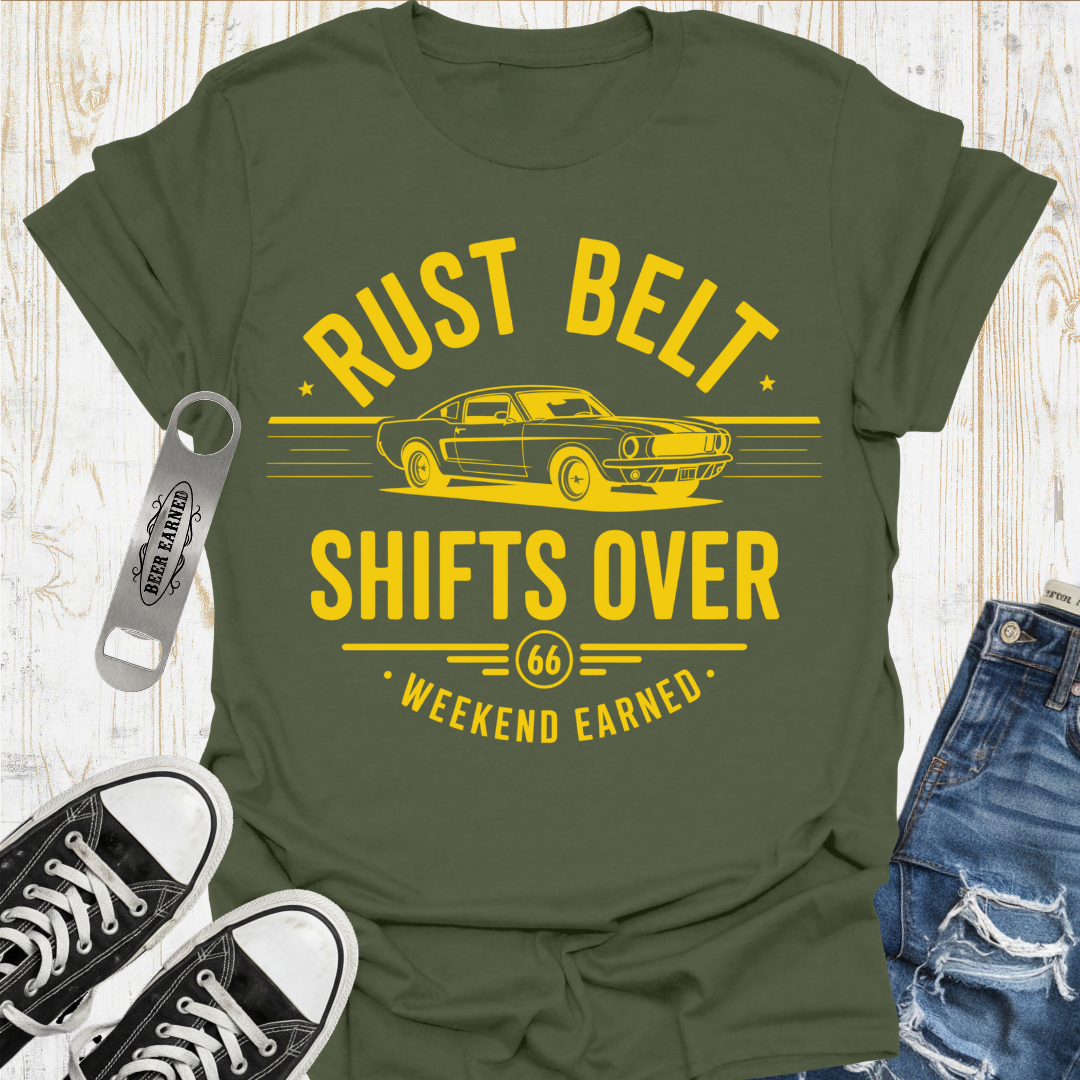 Rust Belt Beer Earned TShirt