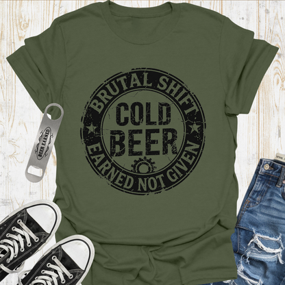 Brutal Shift Beer TShirt