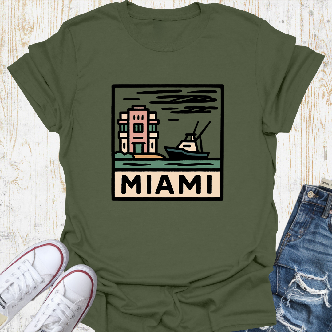 Miami Fishing TShirt
