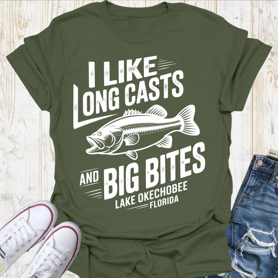 Long Casts & Big Bites TShirt