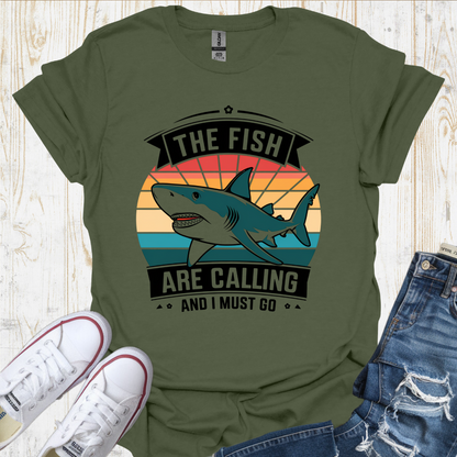 Shark Fish Calling TShirt