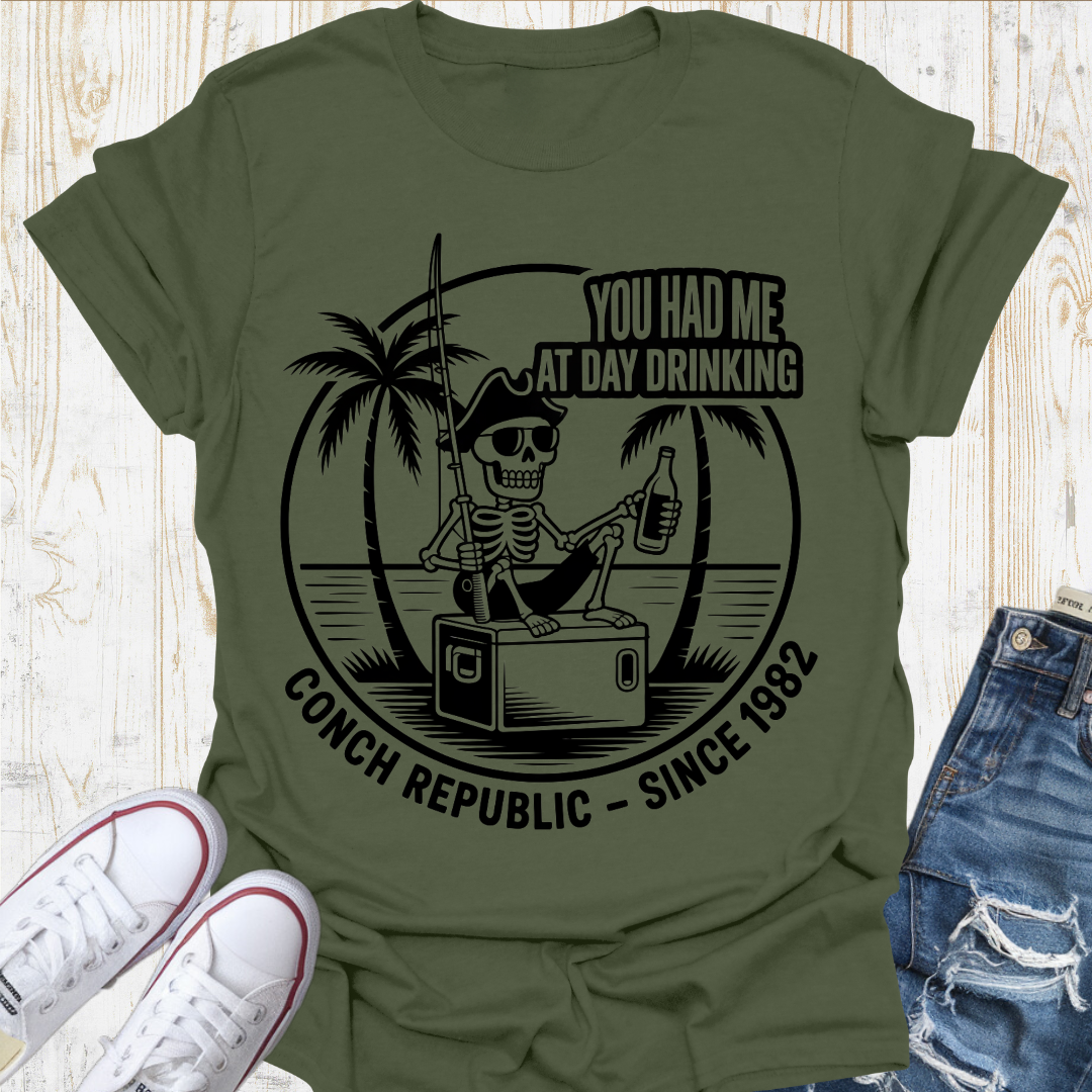 Day Drinking Conch TShirt