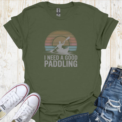 I Need A Good Paddling Retro Sun - U25
