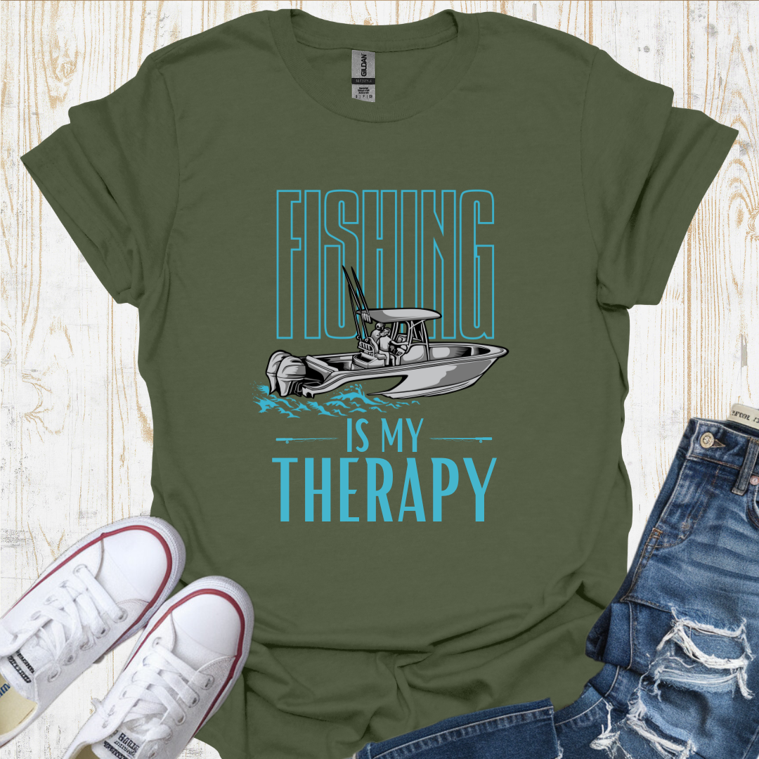 Fishing Therapy TShirt
