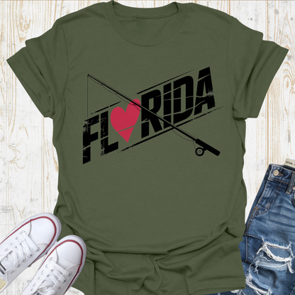 Love Florida Fishing TShirt