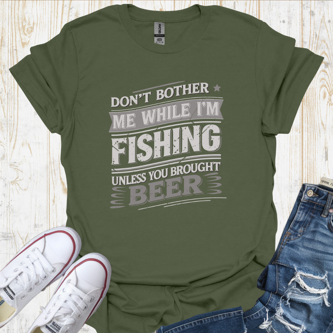 Fishing Beer TShirt