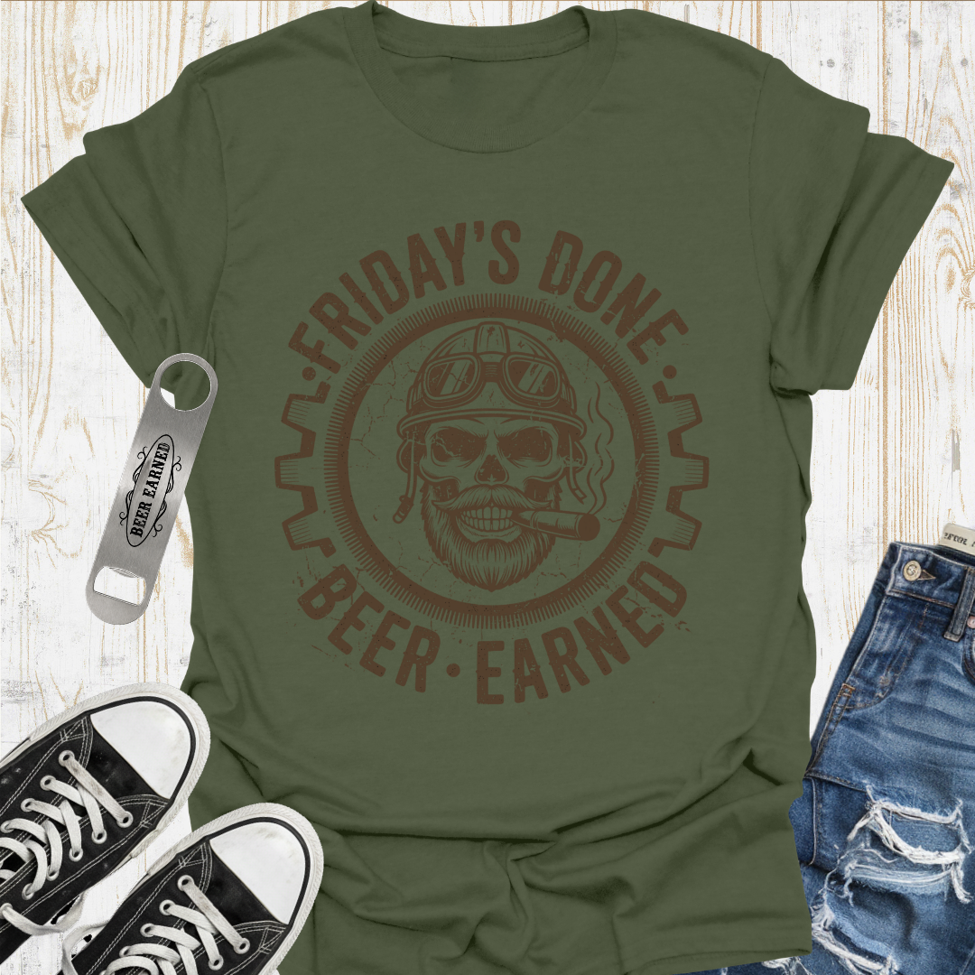 Friday Done Beer TShirt
