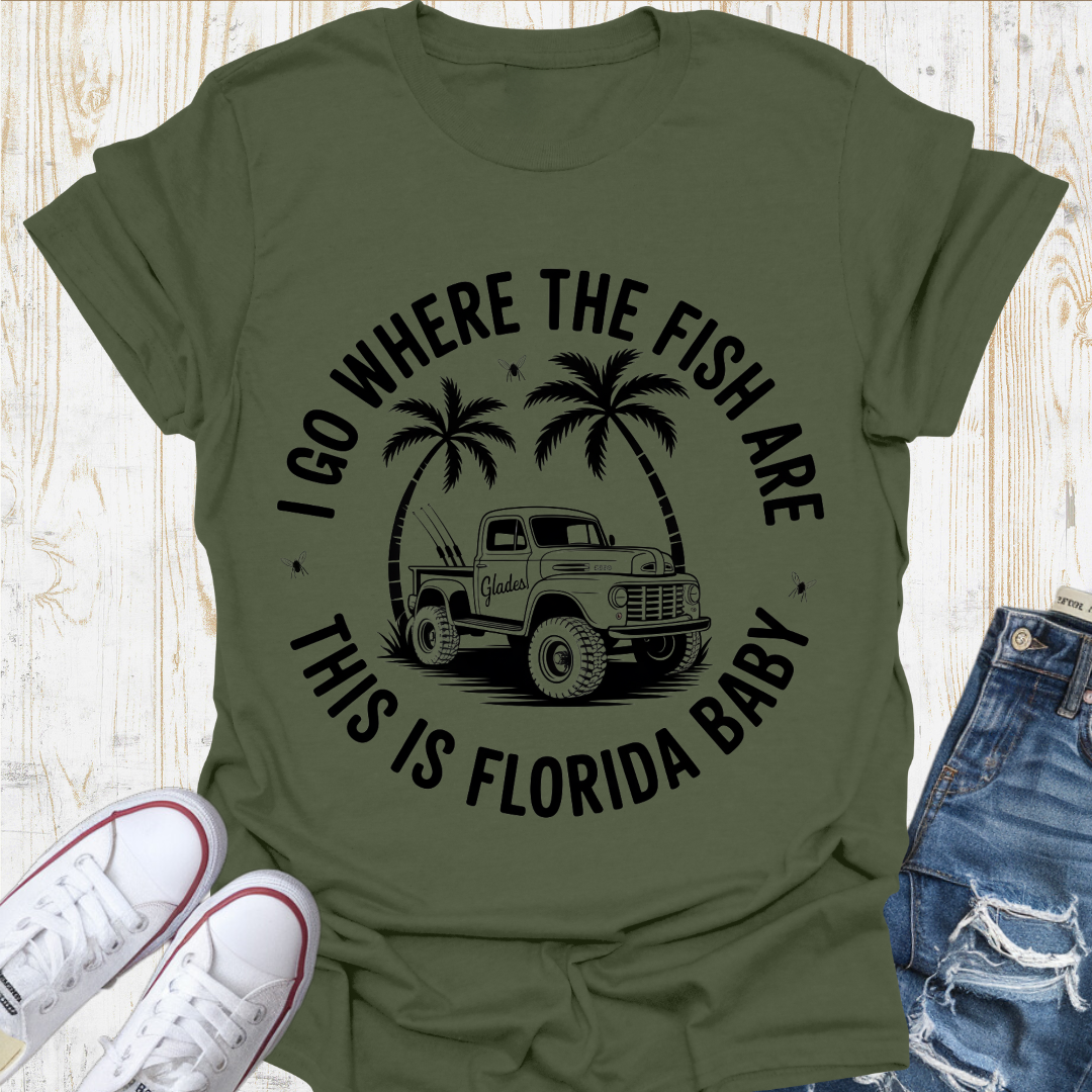 Go Where Fish Are TShirt